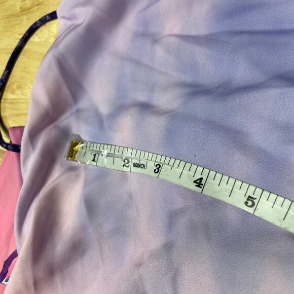 Le Superbe NWT Slip Into This Slip Dress Malibu Provence Sky Size S Lace Up Midi - Picture 10 of 10